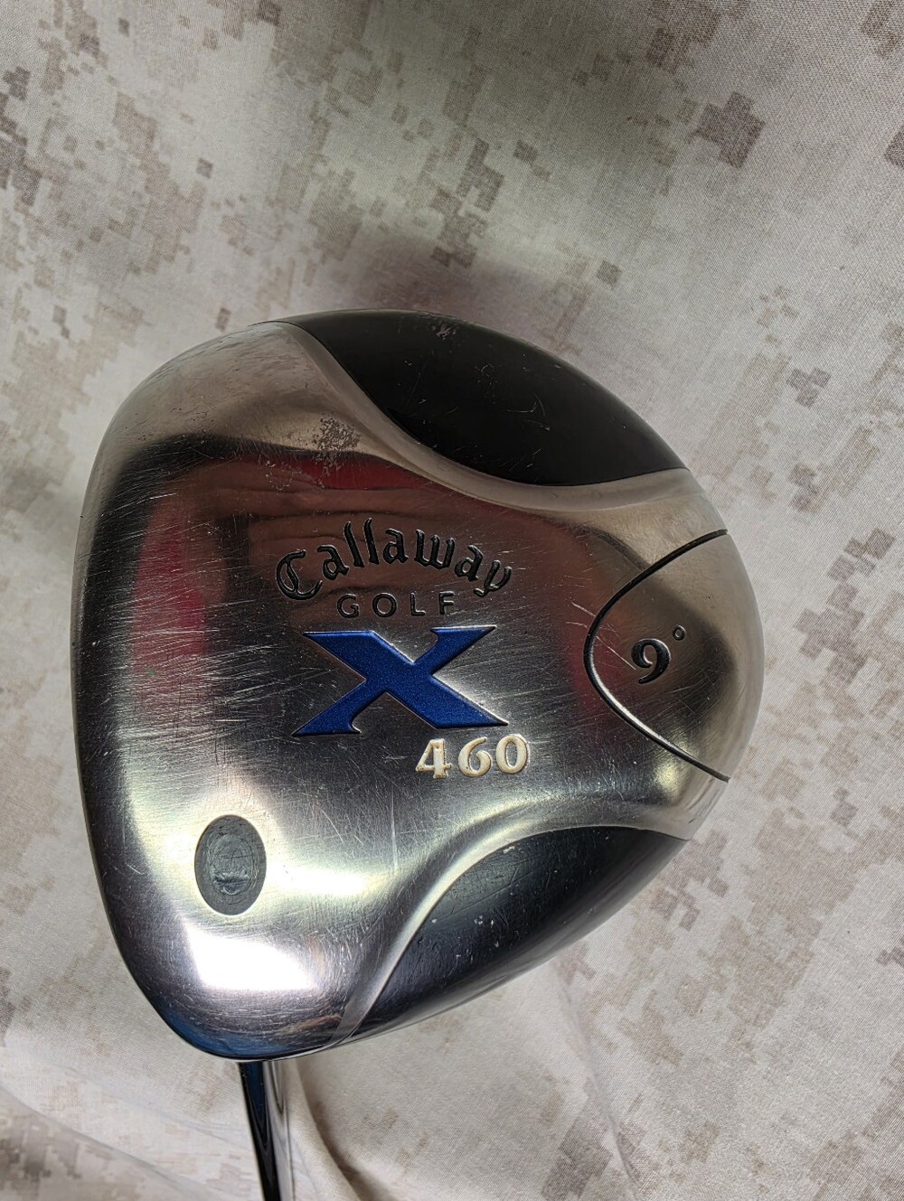Callaway X460 (LH) Driver w/Graphite Fujikura Regular Flex Shaft (9 Degree Loft)